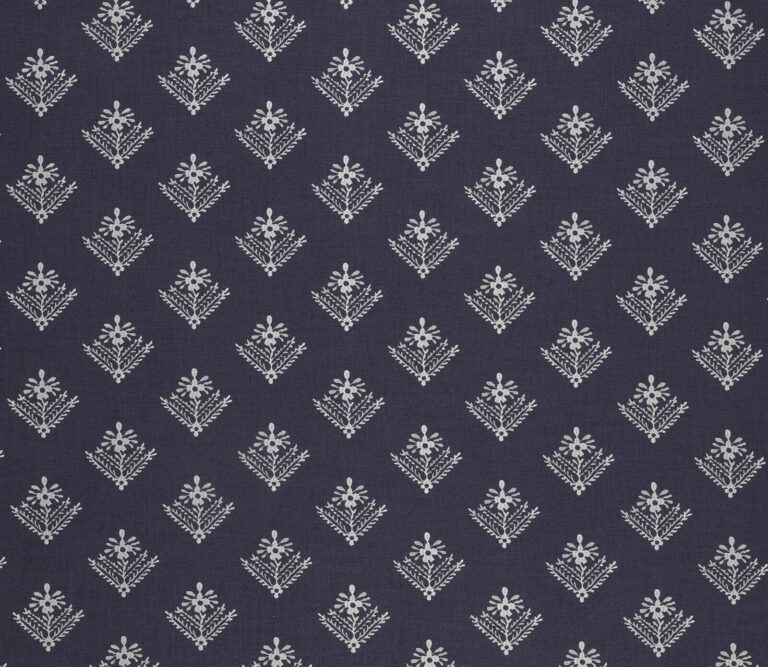 laura ashley la LADYFERN EMBROIDERED French Navy Laura Ashley Curtain Fabrics Rotterdam